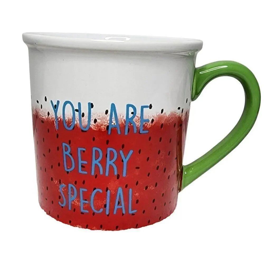 Bed, Bath & Beyond Coffee Mugs, wild Sage "You Are Berry Special" Ceramic Cup